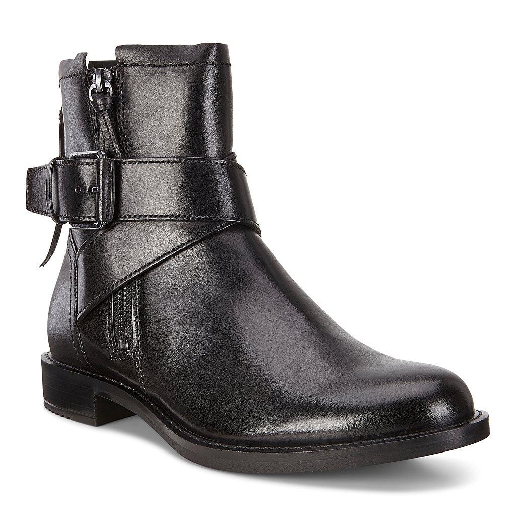 Ecco Sartorelle 25 Womens Ankle Boots In Black Online - India DQZ-048719